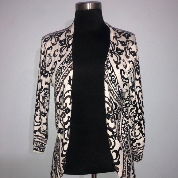 White House Black Market Sweaters - Patterned Cardigan White House Black Market Sweaters - Patterned Cardigan